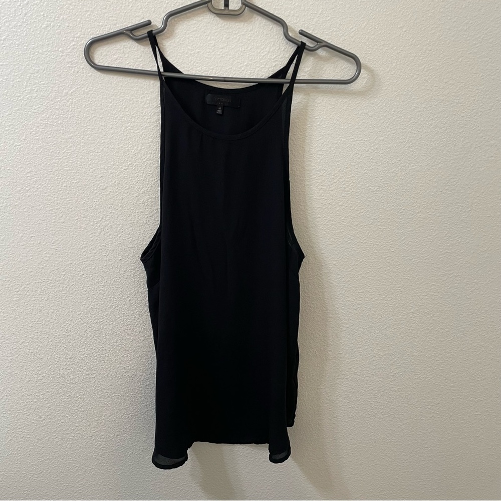 Cotton on tank top black medium